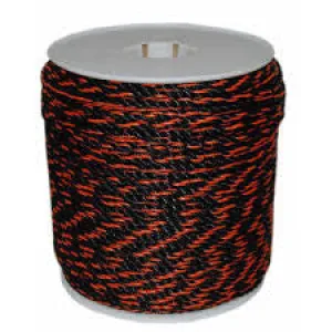 3/4" x 600' Black & Orange Truck Rope