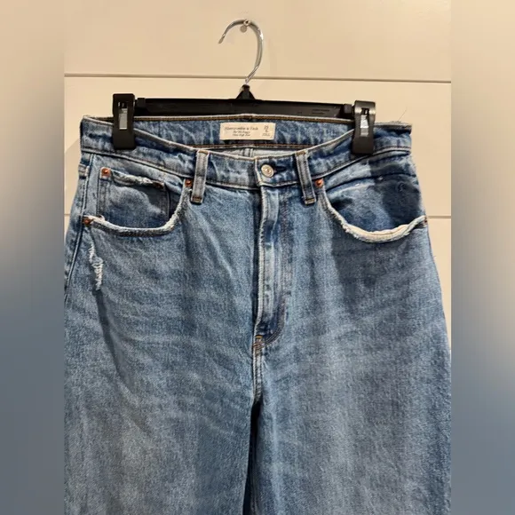 Abercrombie &amp; Fitch 90s baggy ultra high rise jeans