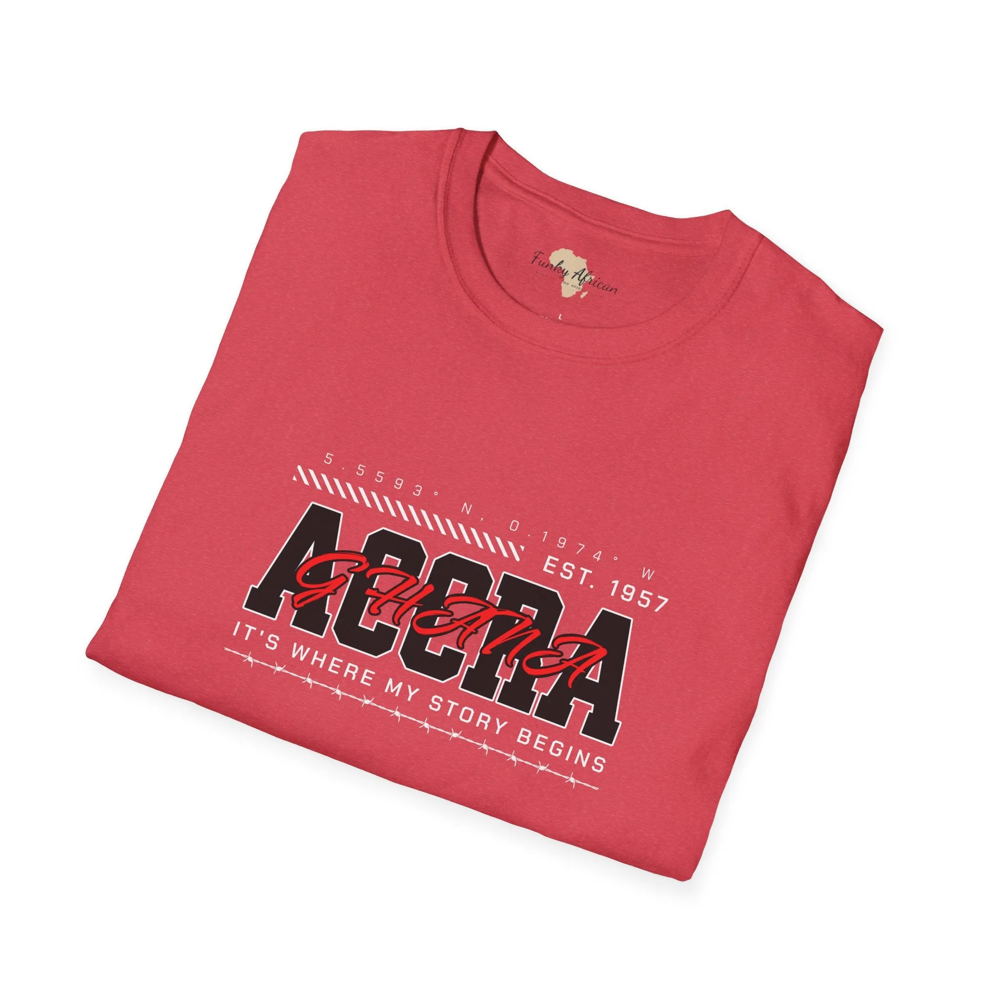Accra Ghana unisex softstyle tee