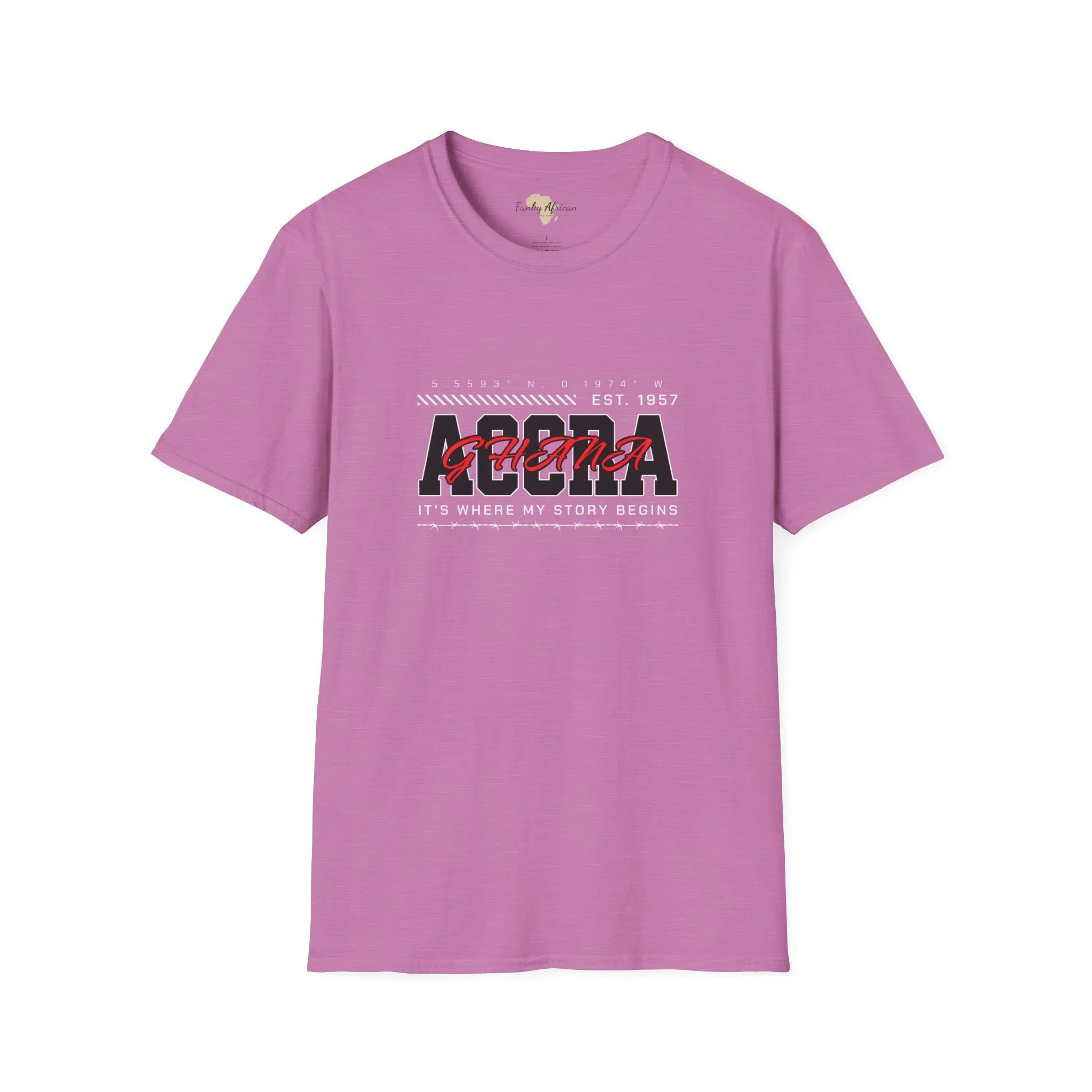 Accra Ghana unisex softstyle tee