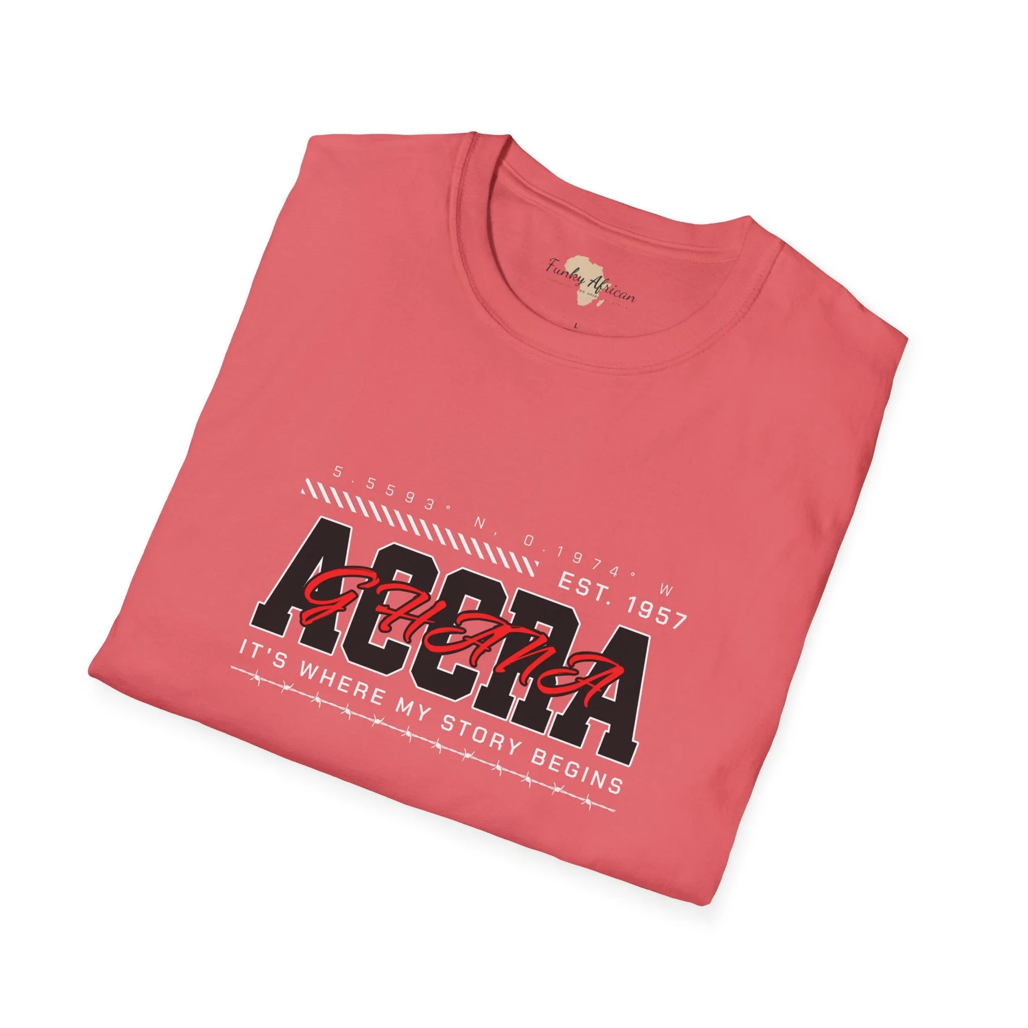 Accra Ghana unisex softstyle tee