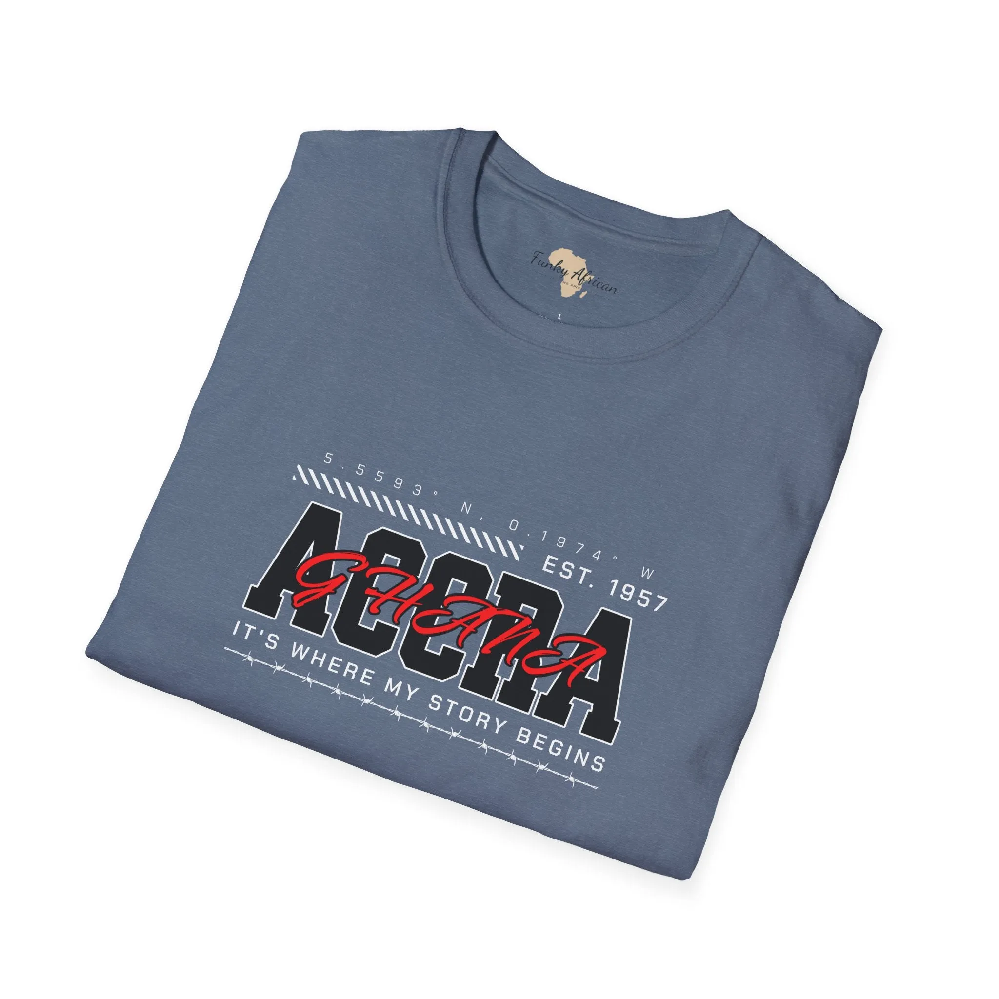 Accra Ghana unisex softstyle tee