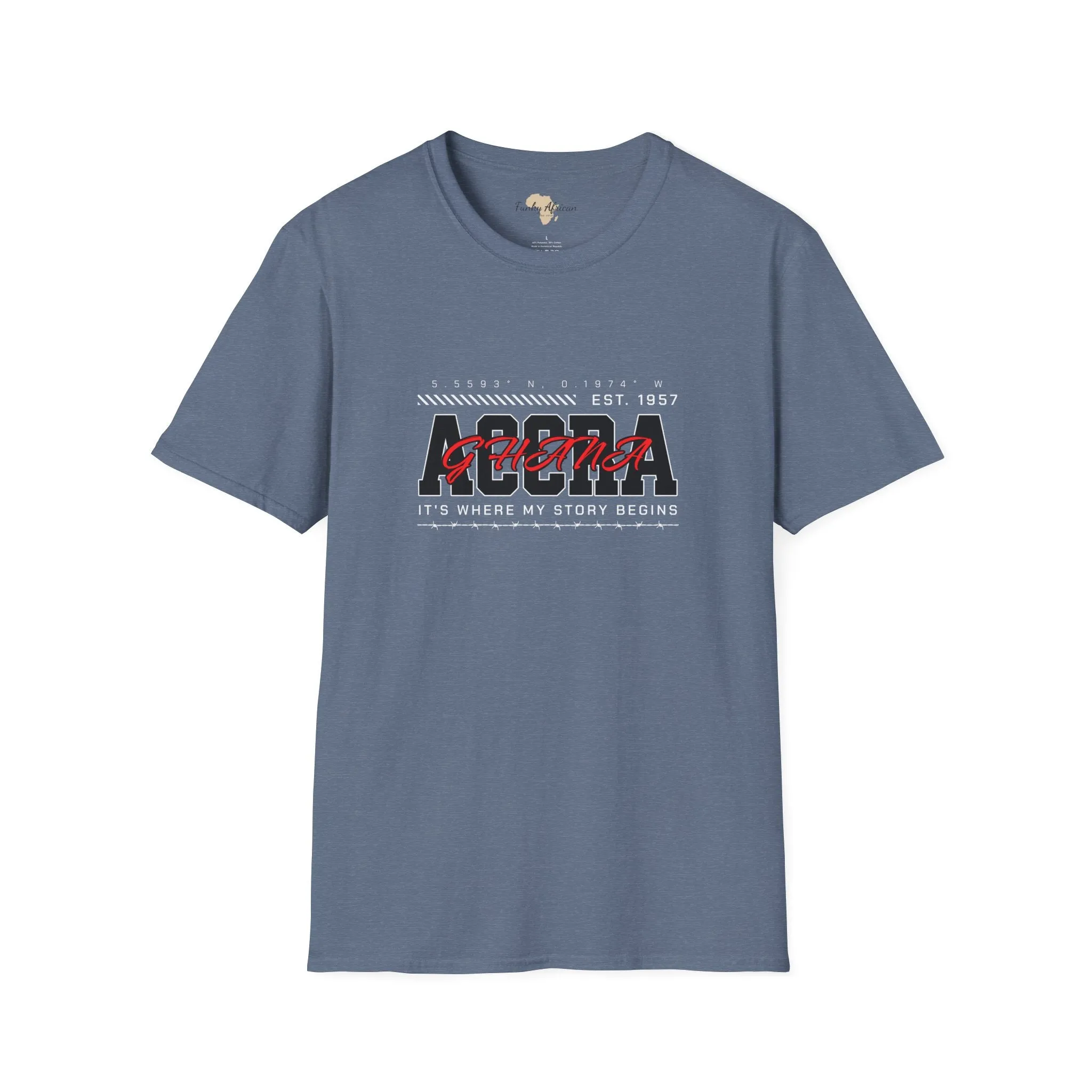 Accra Ghana unisex softstyle tee