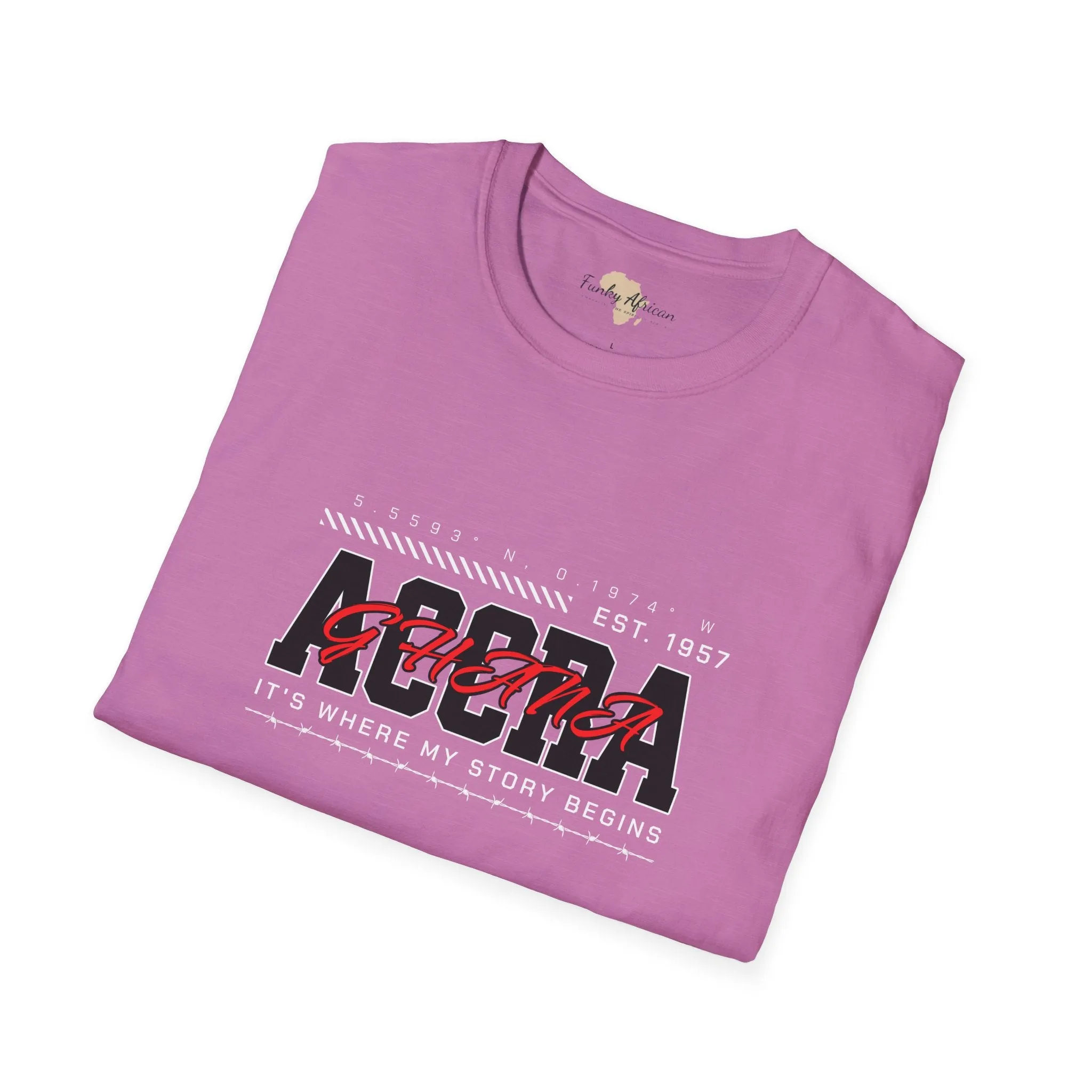 Accra Ghana unisex softstyle tee