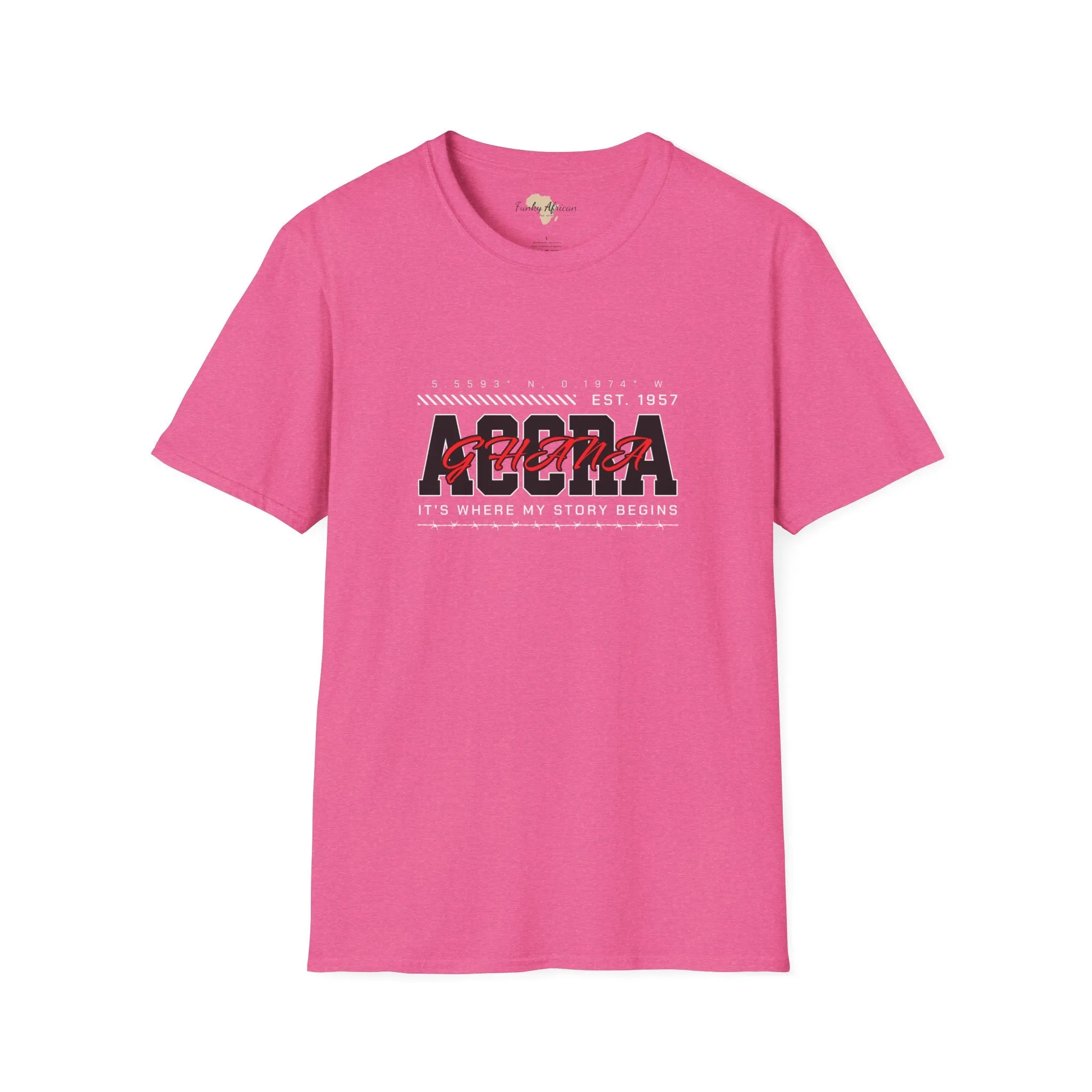 Accra Ghana unisex softstyle tee