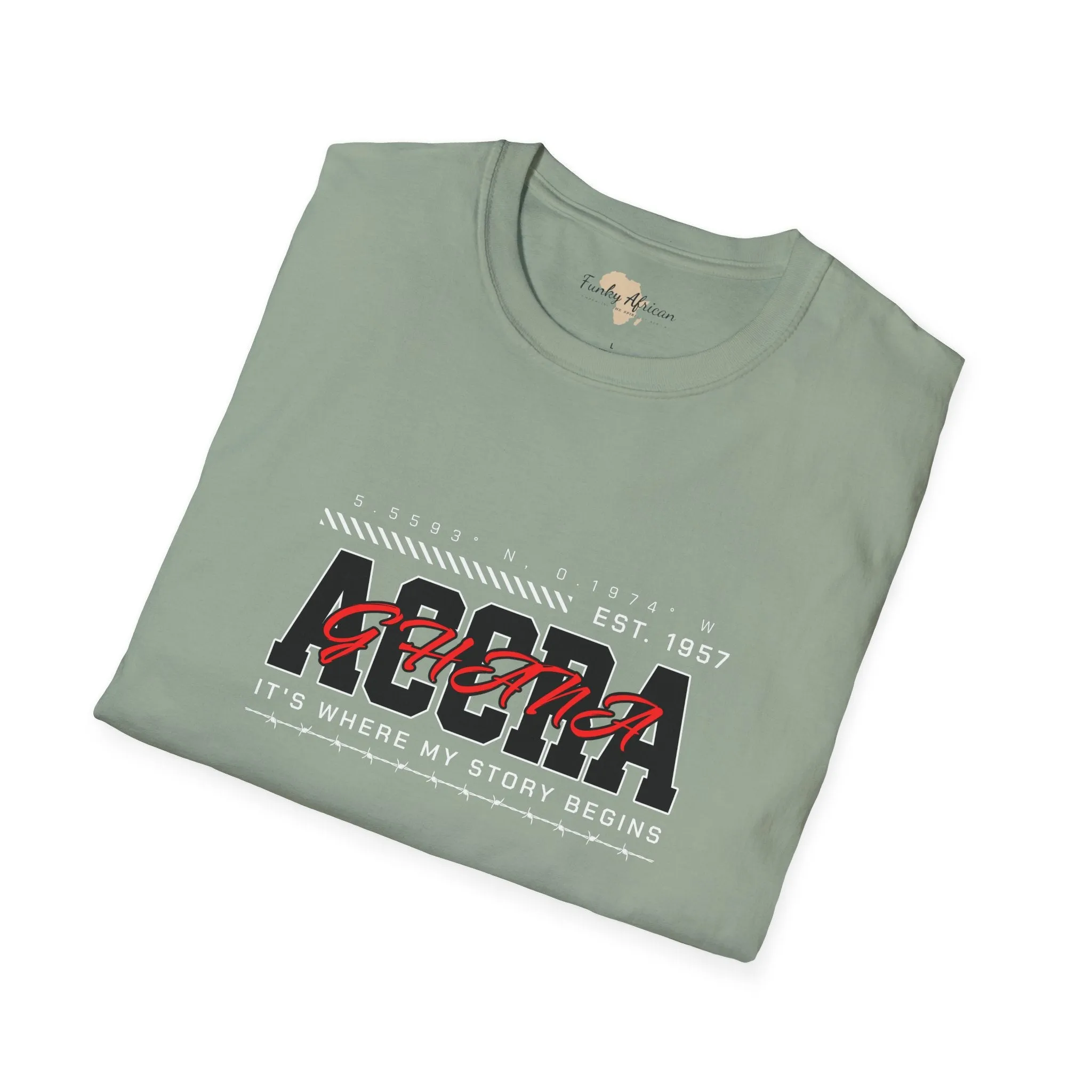 Accra Ghana unisex softstyle tee