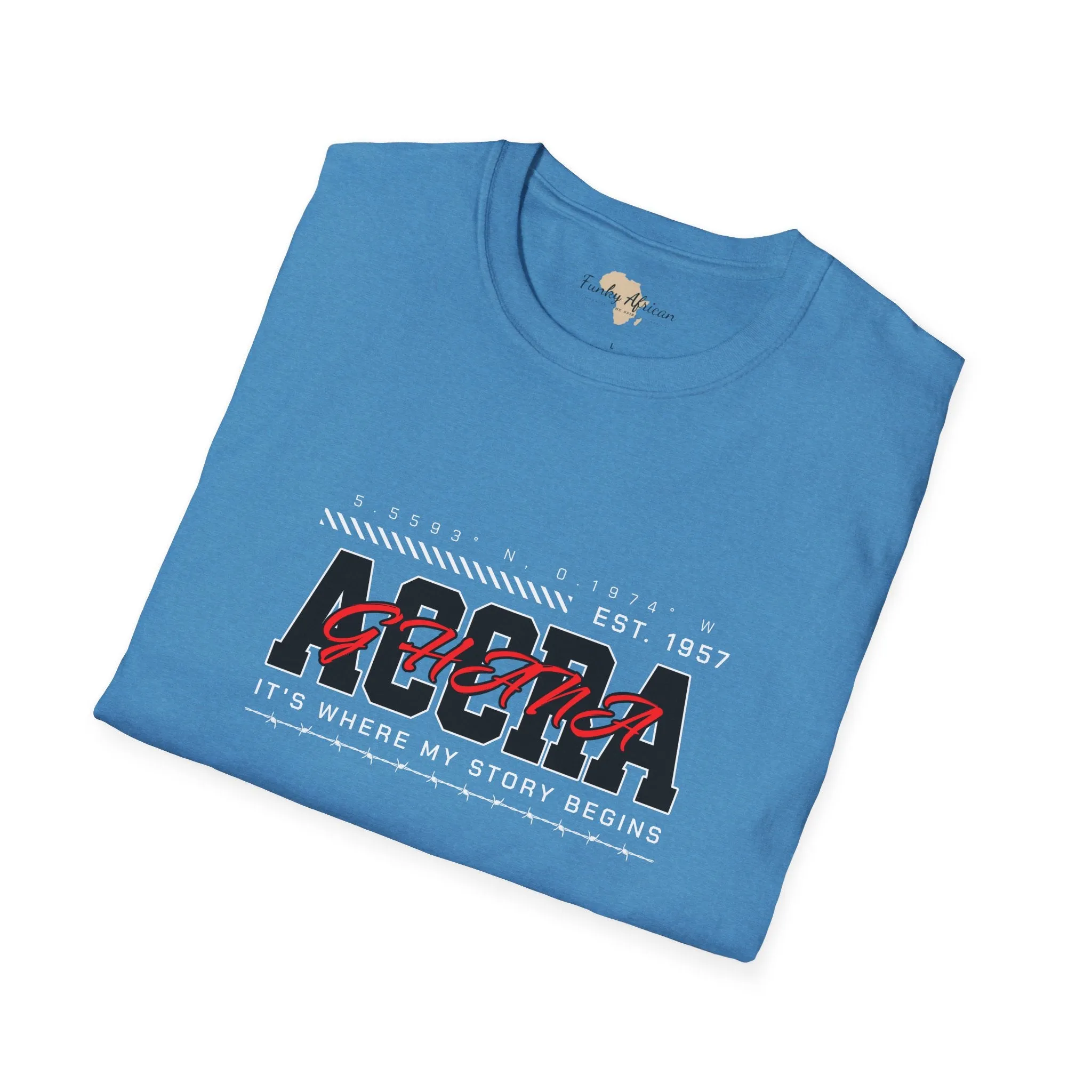 Accra Ghana unisex softstyle tee
