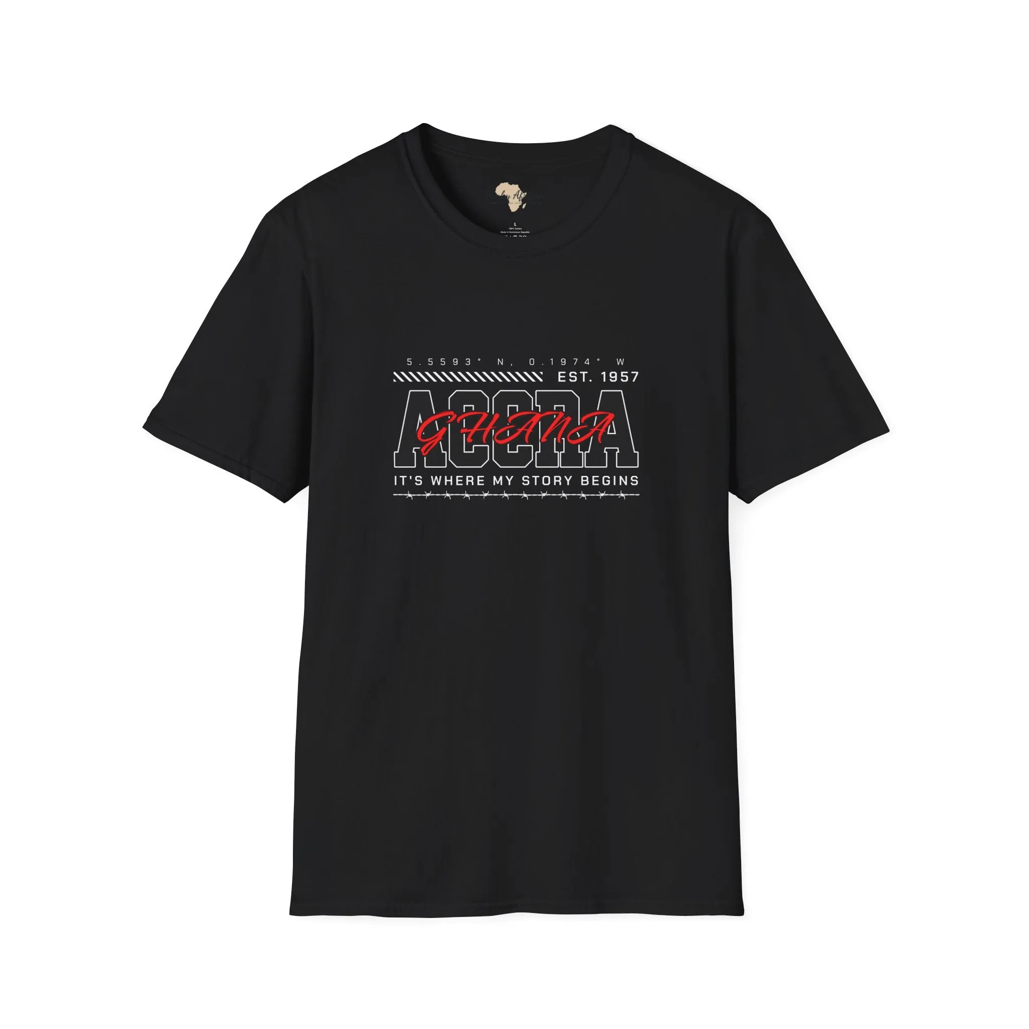 Accra Ghana unisex softstyle tee