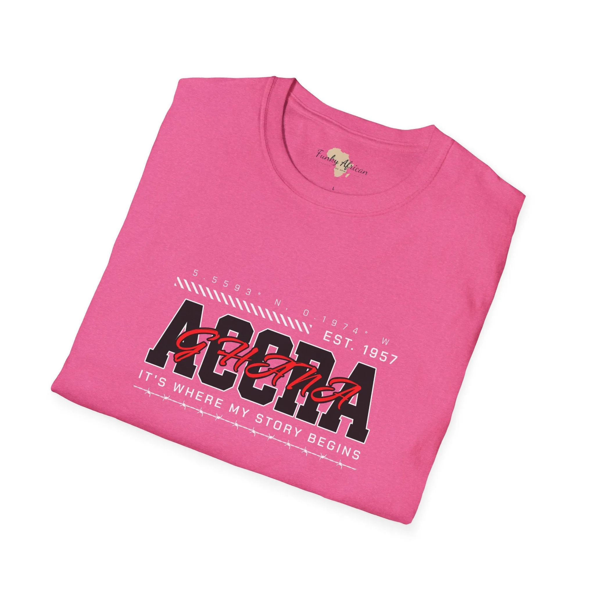 Accra Ghana unisex softstyle tee