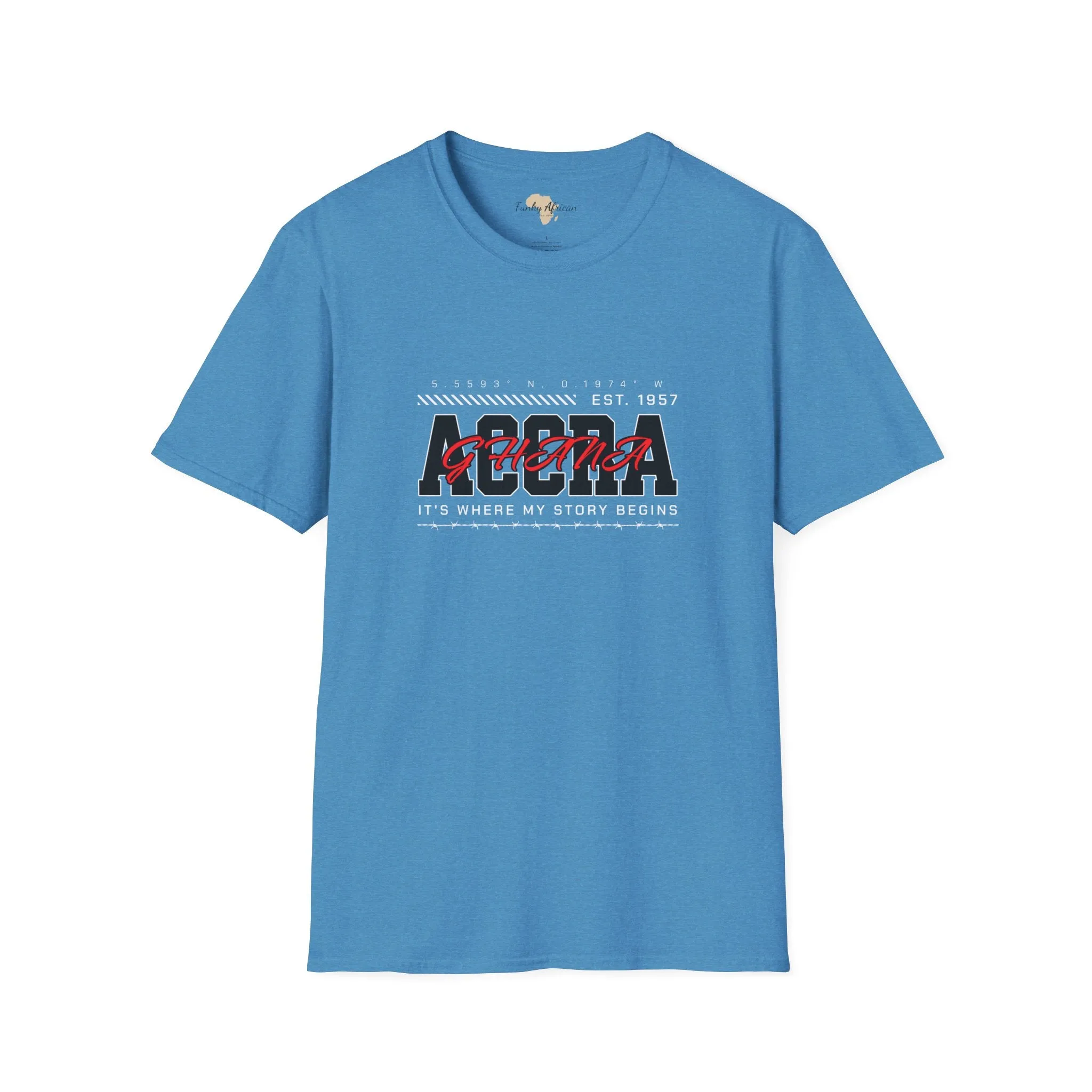 Accra Ghana unisex softstyle tee