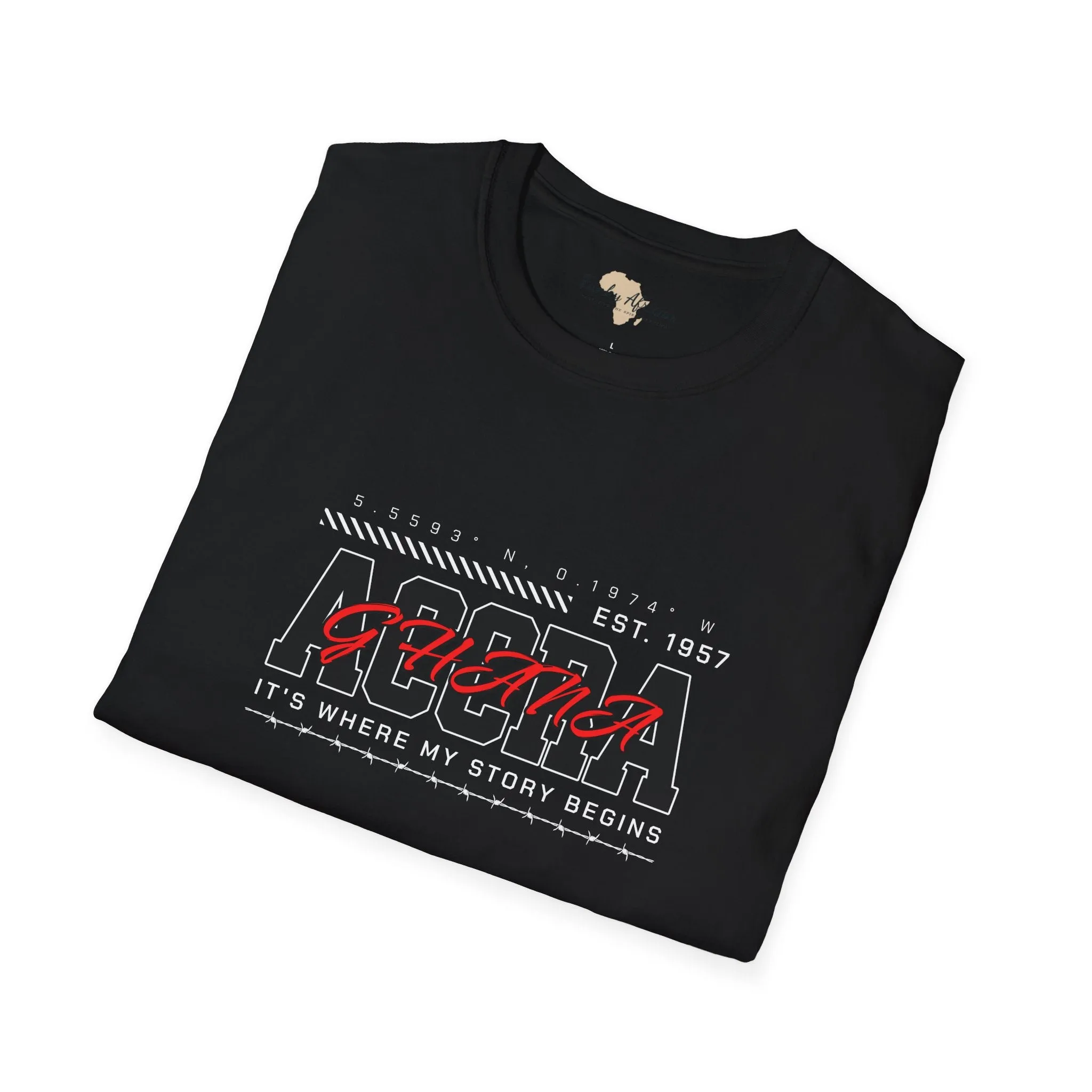 Accra Ghana unisex softstyle tee