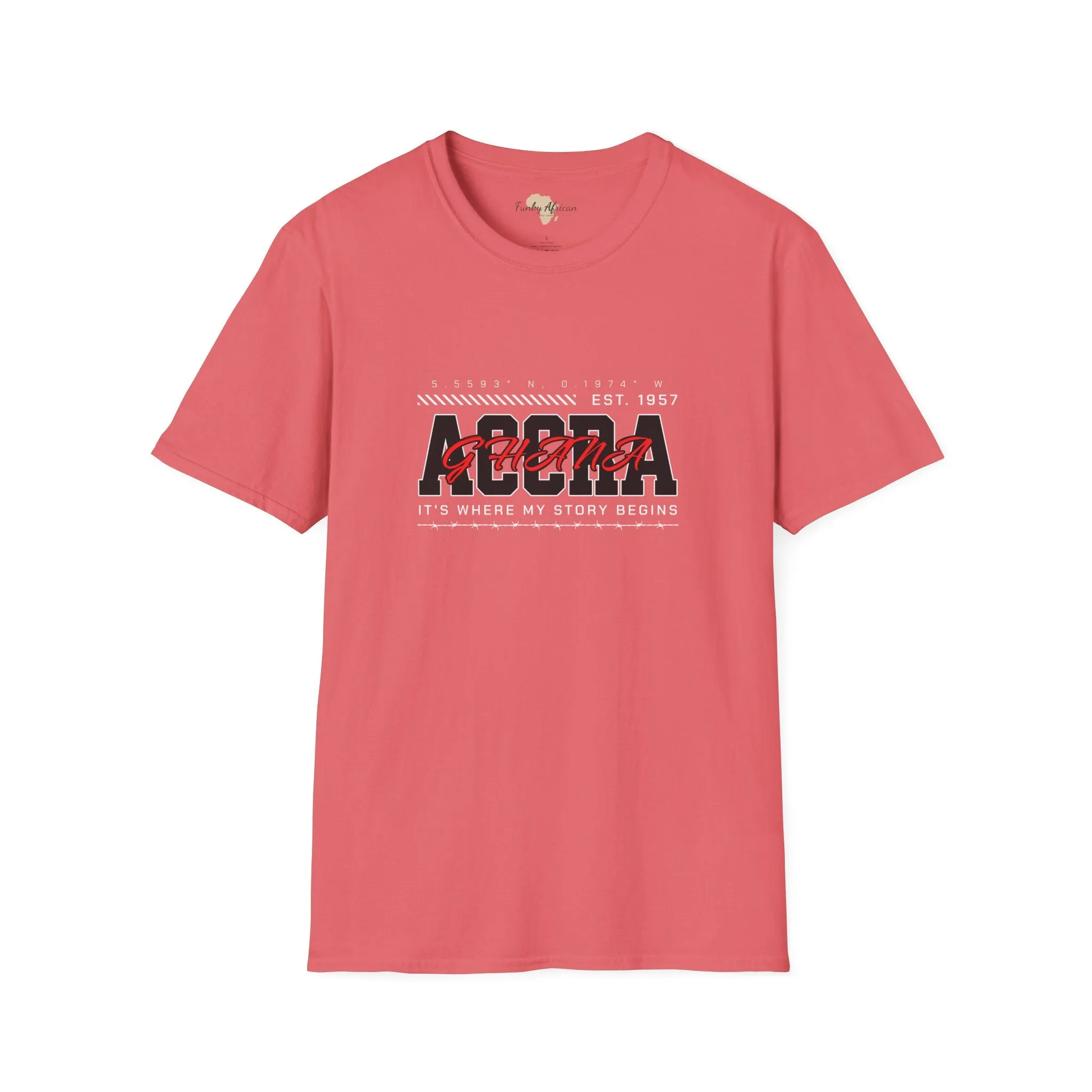 Accra Ghana unisex softstyle tee