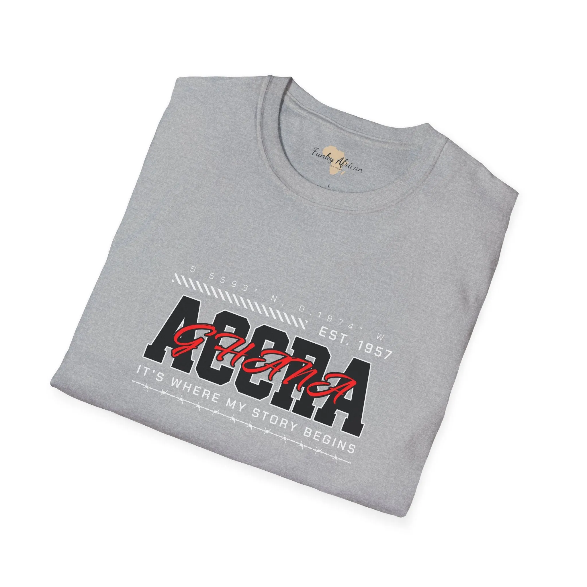 Accra Ghana unisex softstyle tee