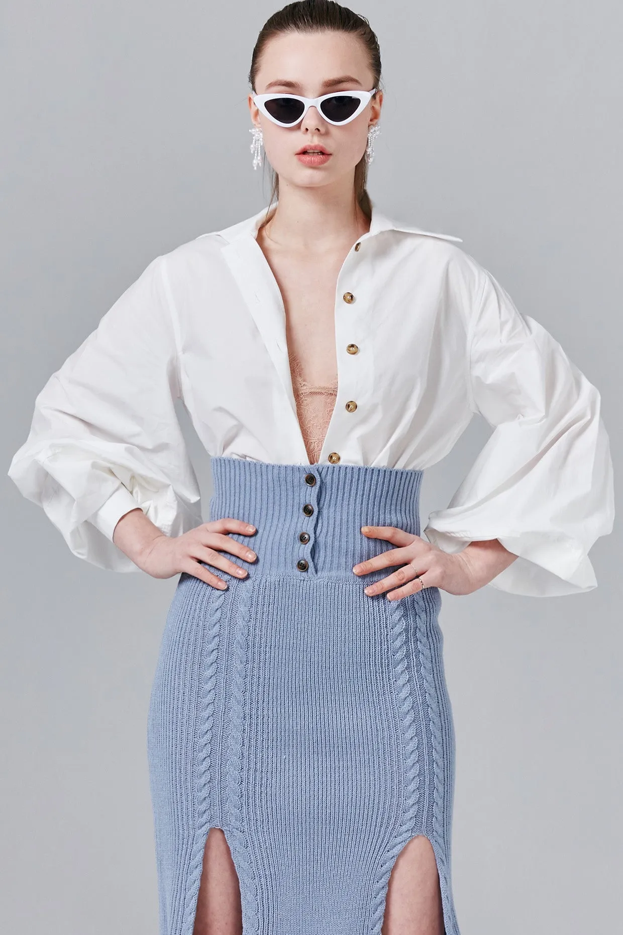 Amanda Balloon Sleeve Shirt