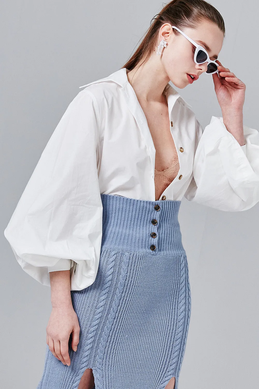 Amanda Balloon Sleeve Shirt