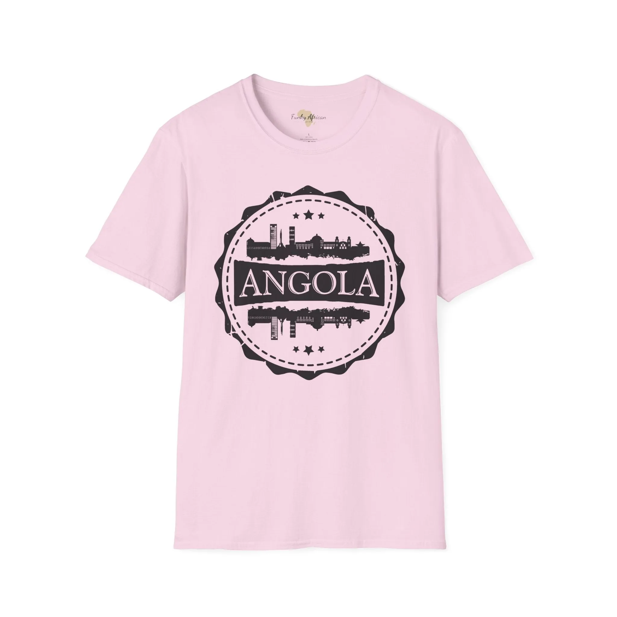 Angola Stamp unisex tee