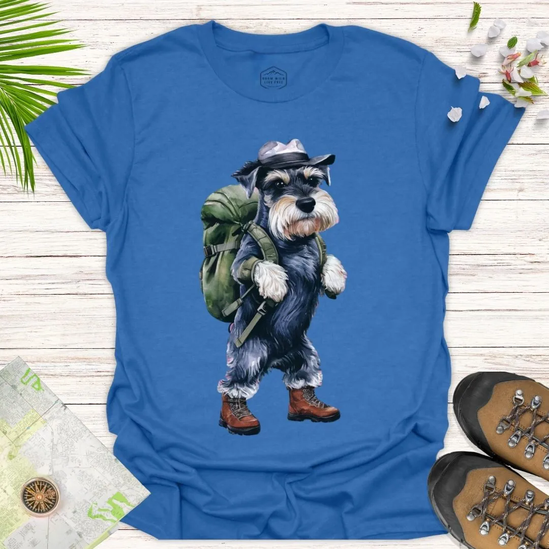 Animal Adventurers Miniature Schnauzer Unisex T Shirt