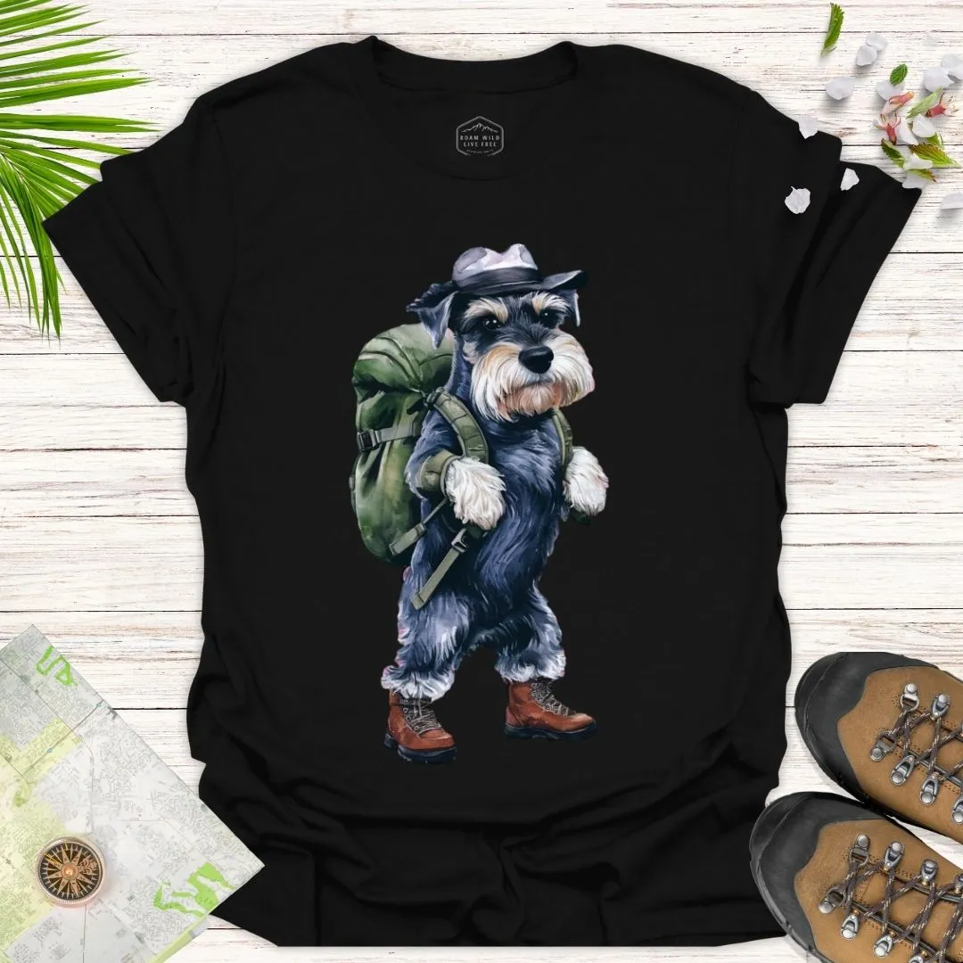 Animal Adventurers Miniature Schnauzer Unisex T Shirt