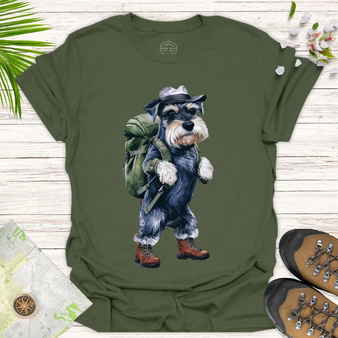 Animal Adventurers Miniature Schnauzer Unisex T Shirt