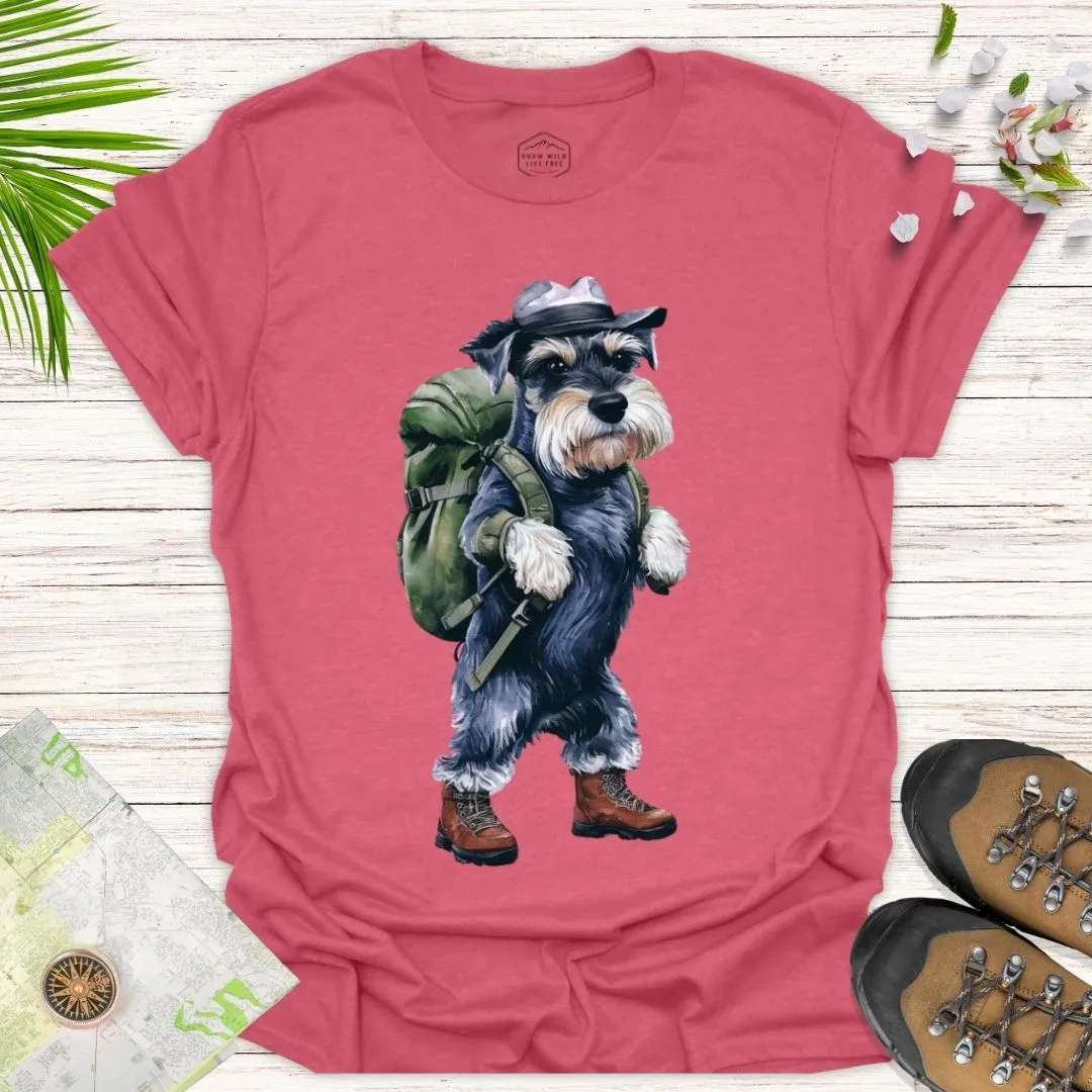 Animal Adventurers Miniature Schnauzer Unisex T Shirt