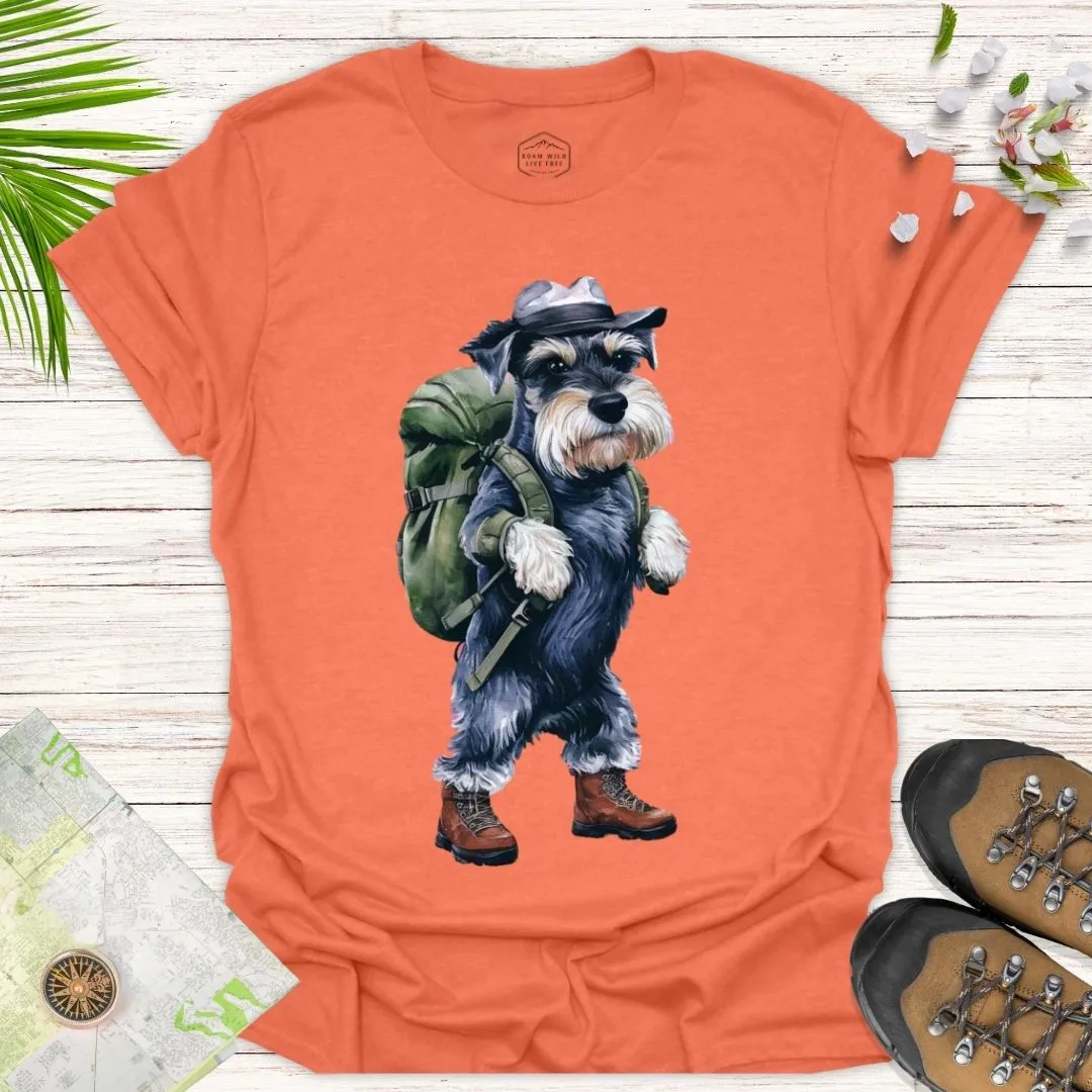 Animal Adventurers Miniature Schnauzer Unisex T Shirt