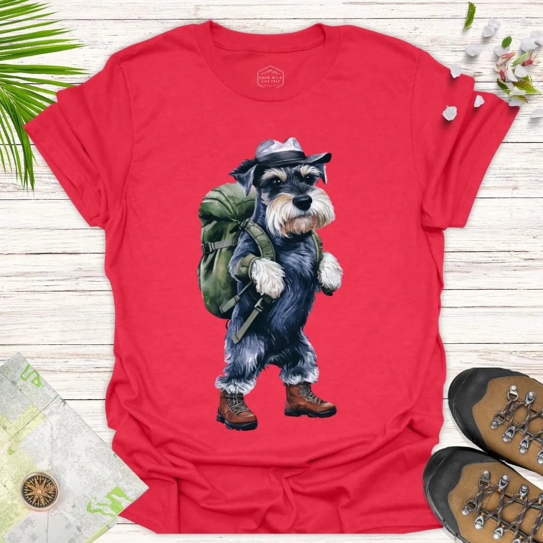 Animal Adventurers Miniature Schnauzer Unisex T Shirt