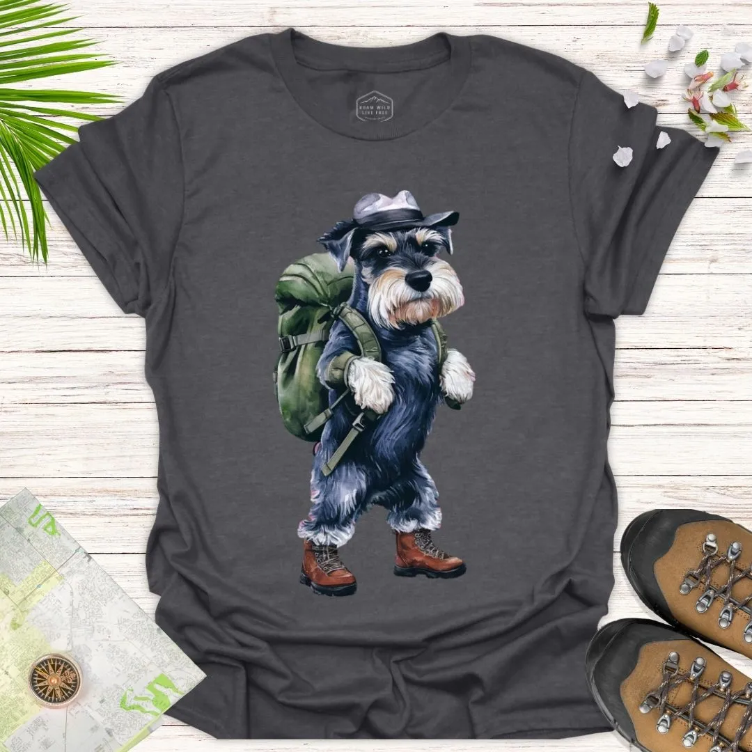 Animal Adventurers Miniature Schnauzer Unisex T Shirt