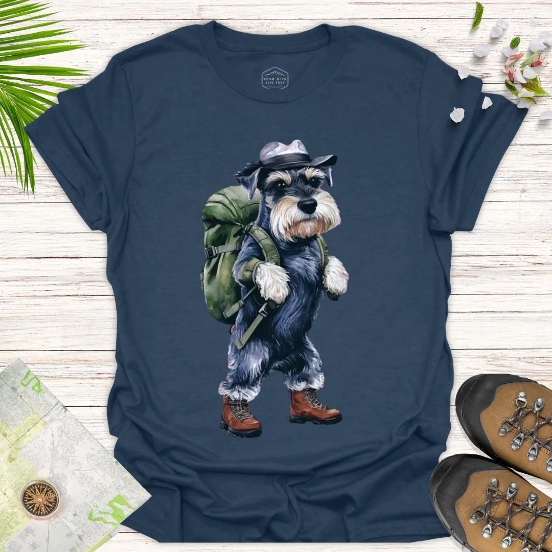 Animal Adventurers Miniature Schnauzer Unisex T Shirt