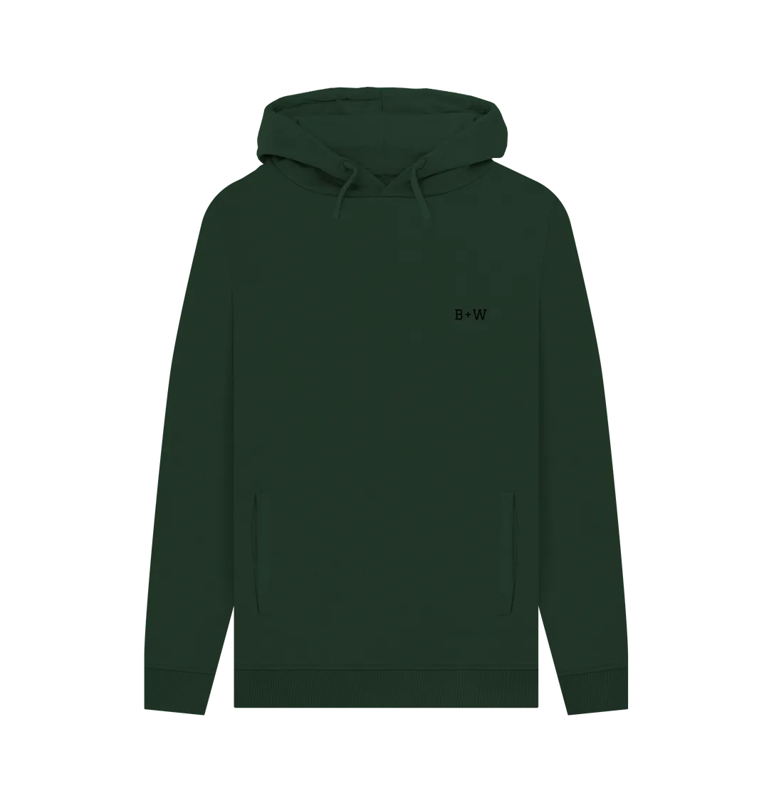 B W Chunky Hoodie