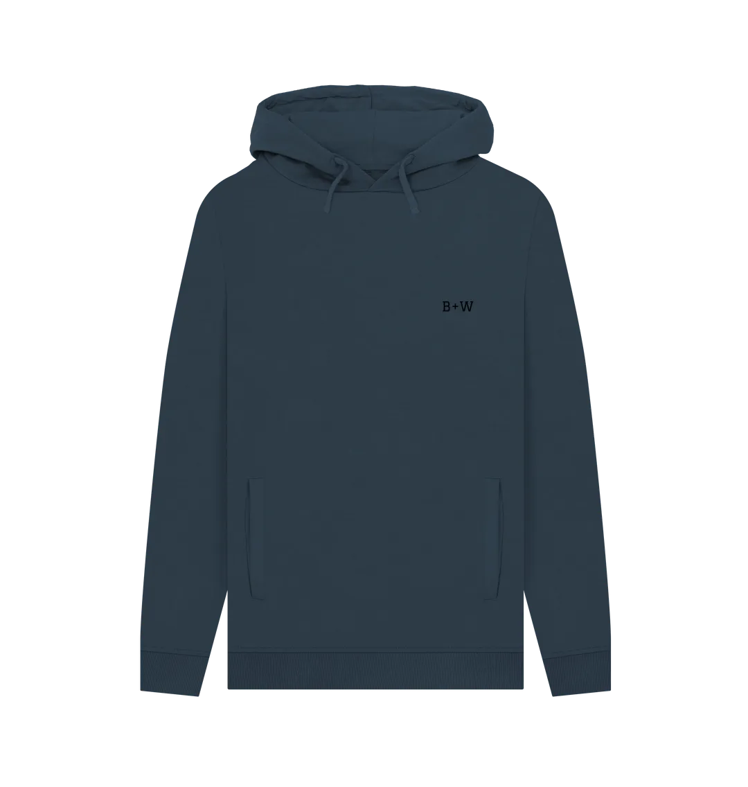 B W Chunky Hoodie