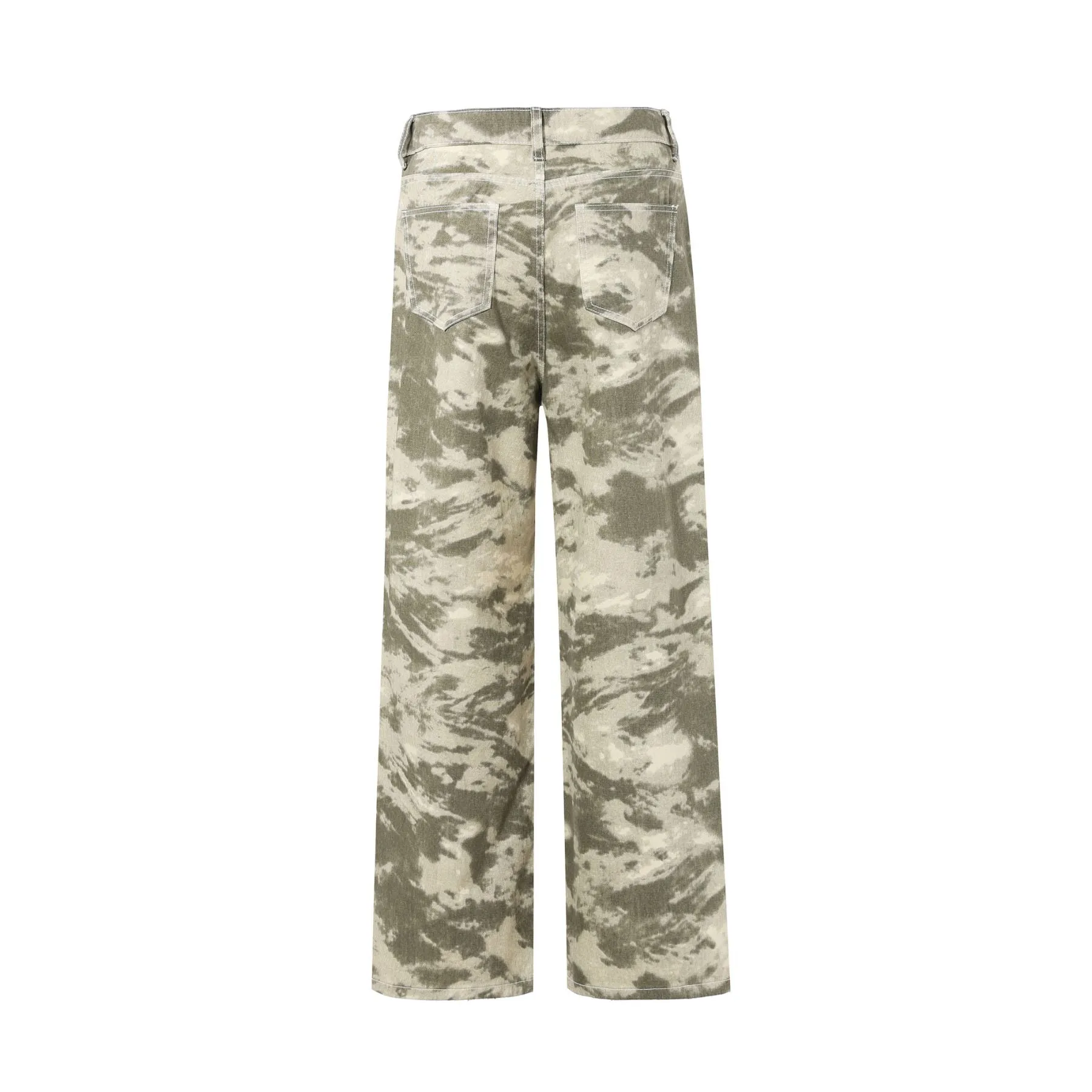 Baggy Fit Camouflage Jeans