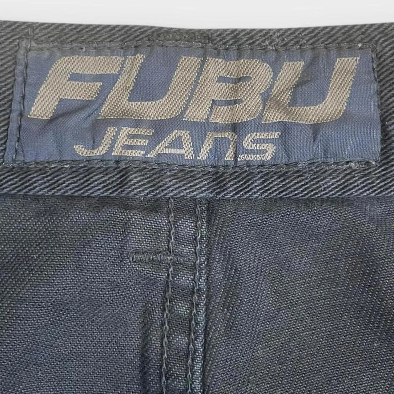 Baggy Fubu Hip Hop Embroidered Jeans