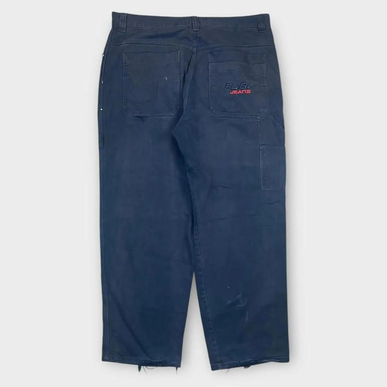 Baggy Fubu Hip Hop Embroidered Jeans