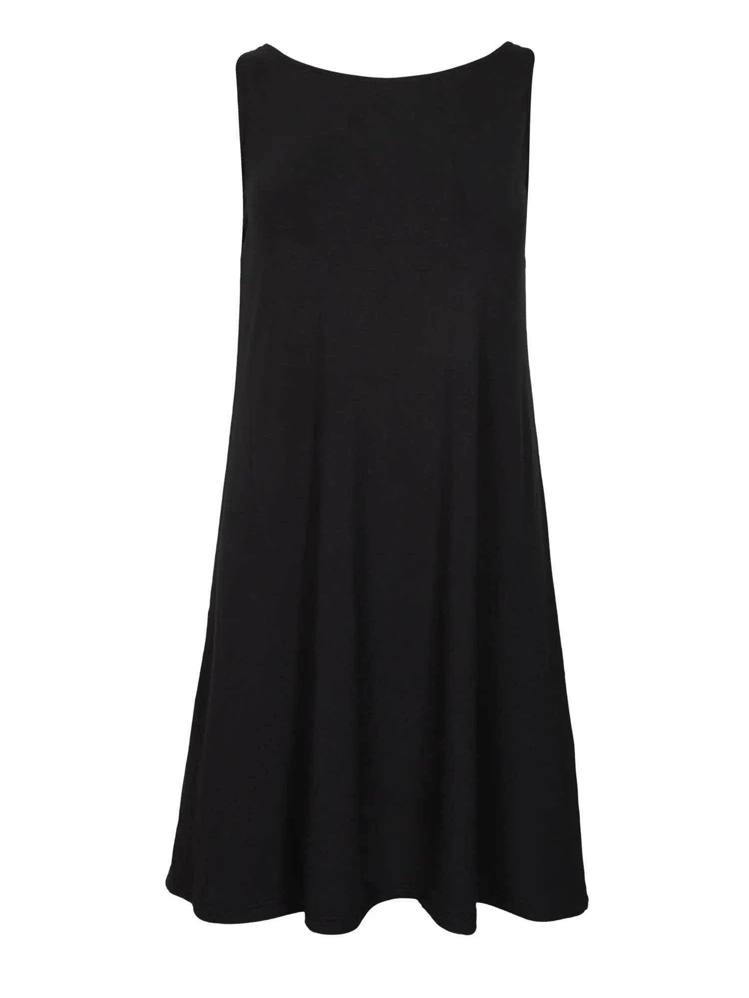 Bamboo Sleeveless Tunic - Black
