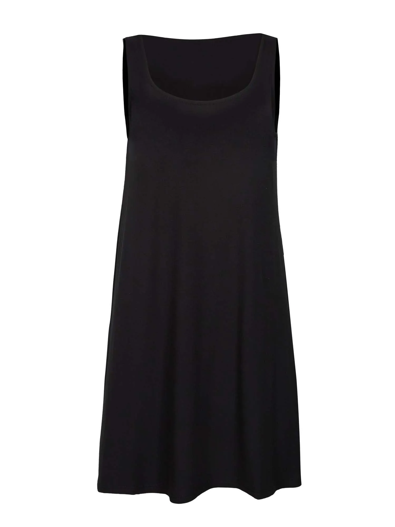 Bamboo Sleeveless Tunic - Black