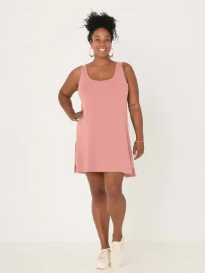 Bamboo Sleeveless Tunic - Pink Clay