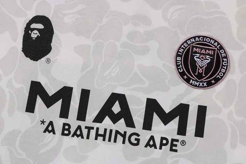 BAPE x Miami T-Shirts #717 Black