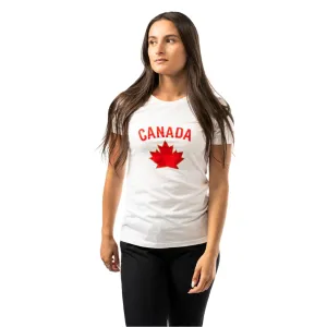 Bauer Hockey Canada Womens Graphic Shortsleeve Shirt - White