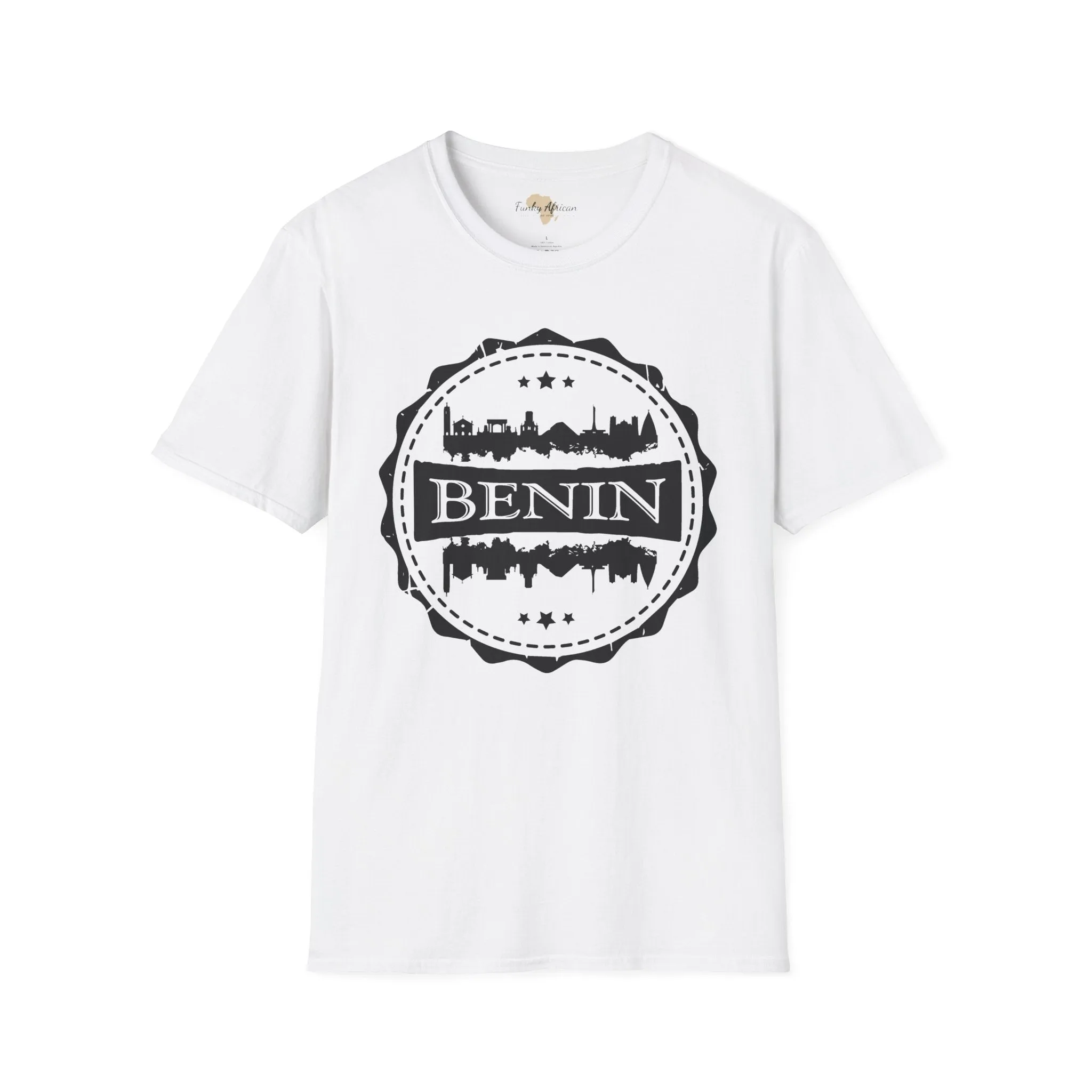 Benin Stamp unisex tee