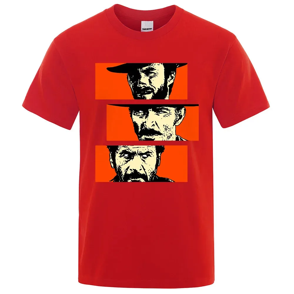 Blondie  Angel Eyes Tuco Cowboy T-Shirt for Men
