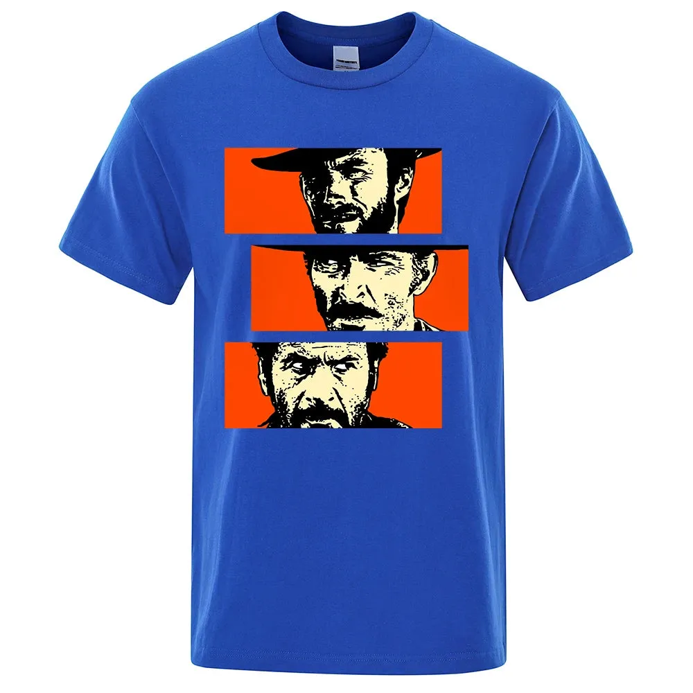 Blondie  Angel Eyes Tuco Cowboy T-Shirt for Men