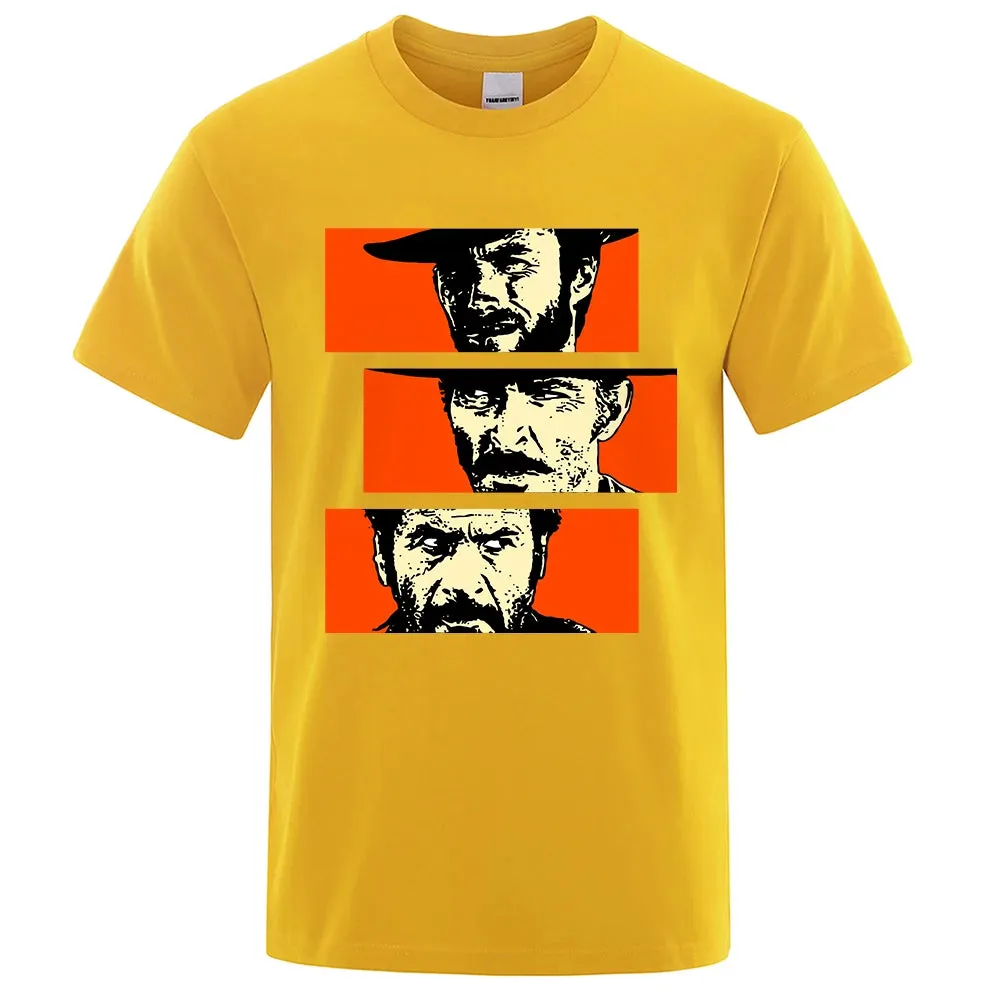 Blondie  Angel Eyes Tuco Cowboy T-Shirt for Men