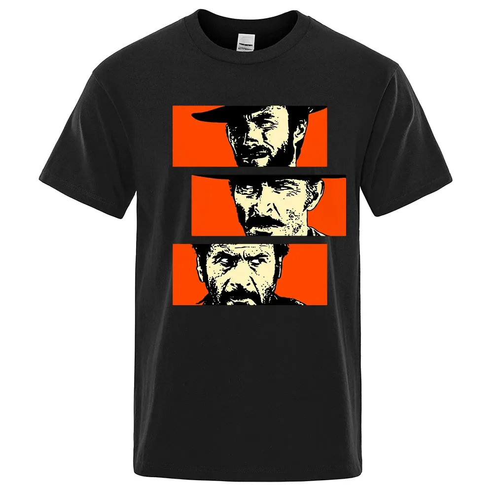 Blondie  Angel Eyes Tuco Cowboy T-Shirt for Men