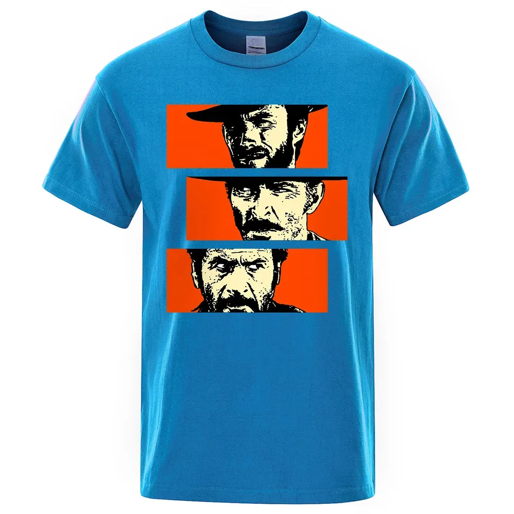 Blondie  Angel Eyes Tuco Cowboy T-Shirt for Men