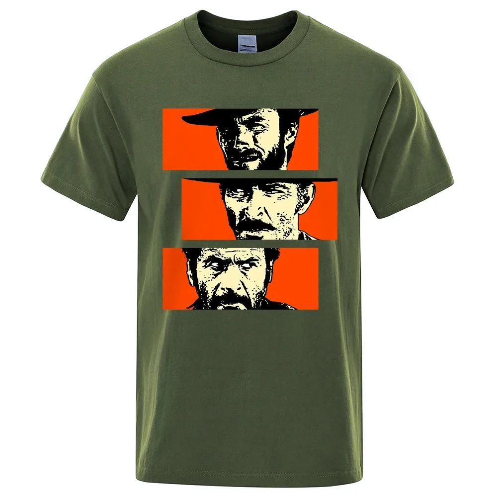 Blondie  Angel Eyes Tuco Cowboy T-Shirt for Men
