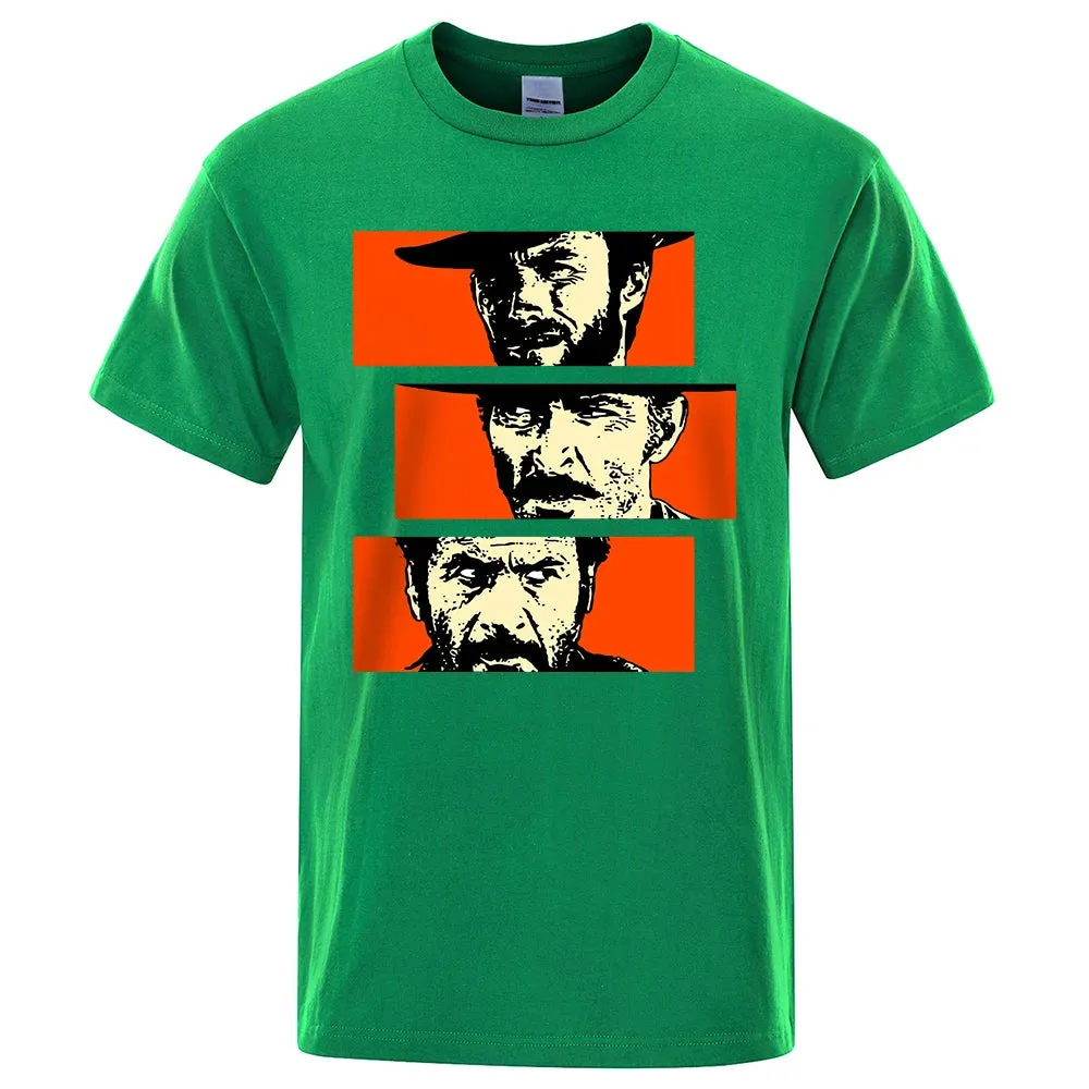 Blondie  Angel Eyes Tuco Cowboy T-Shirt for Men