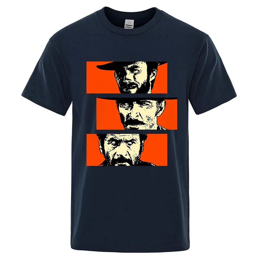 Blondie  Angel Eyes Tuco Cowboy T-Shirt for Men