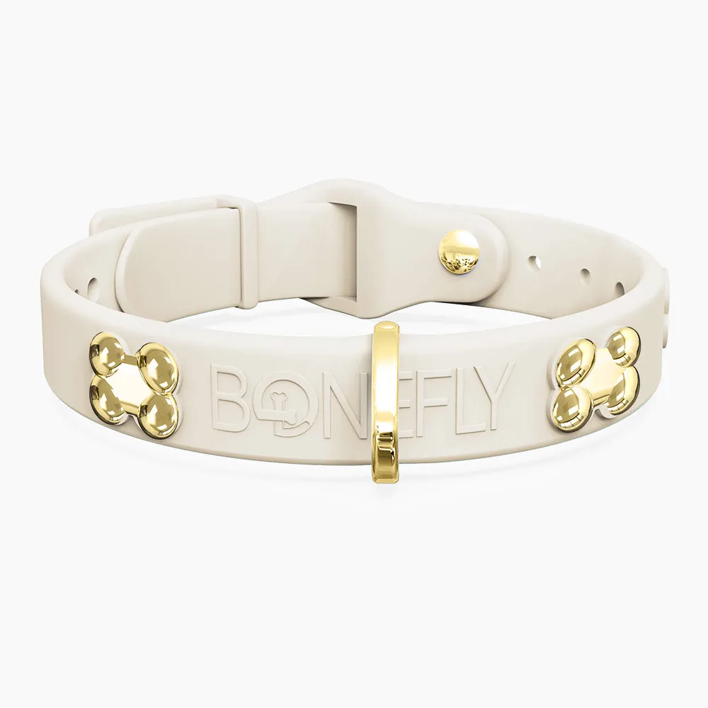 Boneflex  Signature Gold Bones Collar