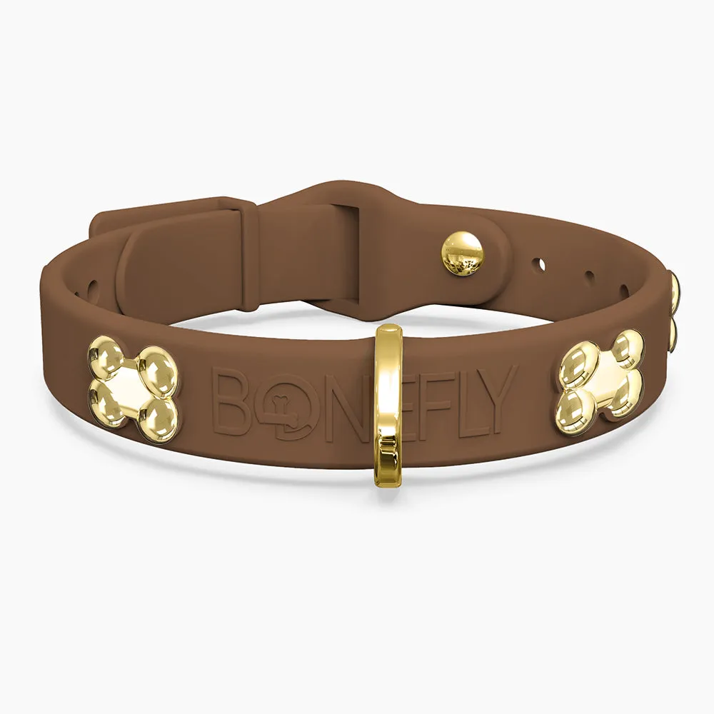 Boneflex  Signature Gold Bones Collar