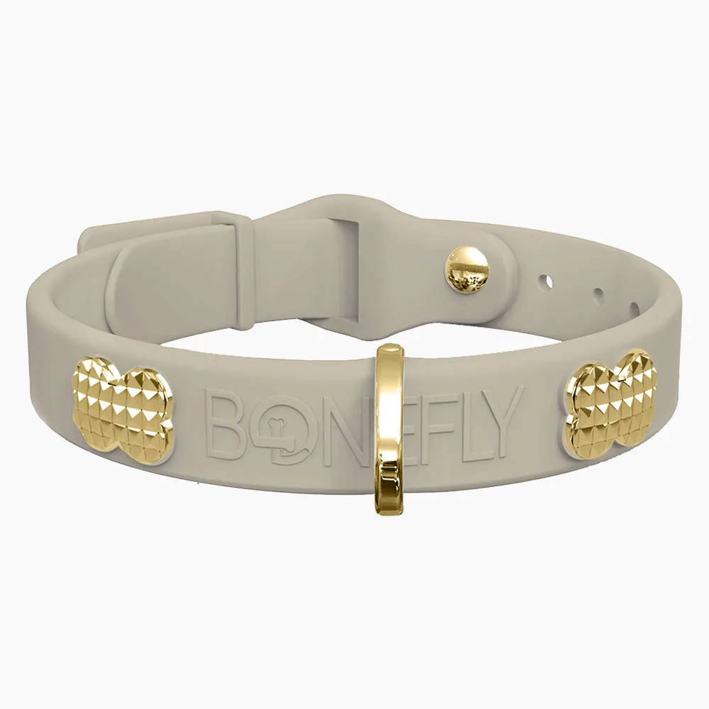 Boneflex  Signature Spike Gold Collar